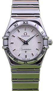 Omega Constellation MyChoice 1562.30.00 Ladies Mini 24mm Silver Index Stainless Steel Quartz