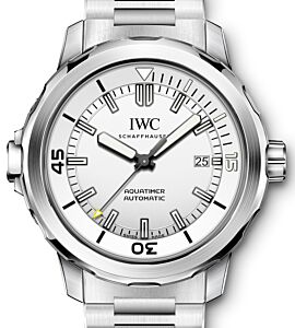 IWC Schaffhausen IW329004 Aquatimer Automatic Silver Plated Index Stainless Steel 42mm Automatic