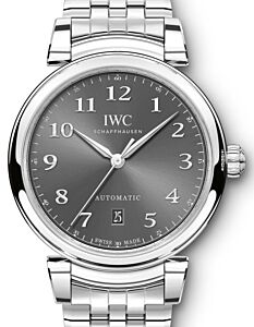 IWC Schaffhausen Da Vinci Automatic IW356602 Slate Arabic Stainless Steel 40mm BRAND NEW