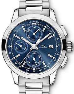 IWC Schaffhausen Ingenieur Chronograph IW380802 Blue Index Stainless Steel 42mm BRAND NEW