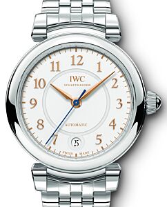 IWC Schaffhausen Da Vinci Automatic 36 IW458307 Silver Arabic Stainless Steel 36mm BRAND NEW