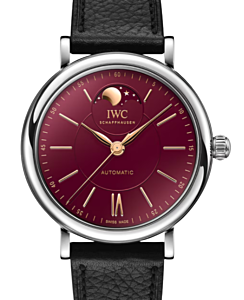 IWC Portofino Automatic Moon Phase Year of the Snake 37.1mm Red Dial IW459604 - BRAND NEW