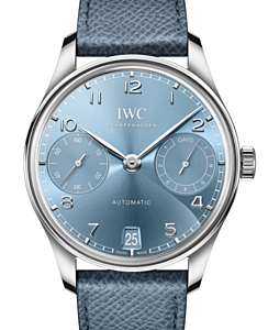 IWC Portugieser Perpetual Calendar White Gold 42.4mm Horizon Blue Dial IW501708 - BRAND NEW
