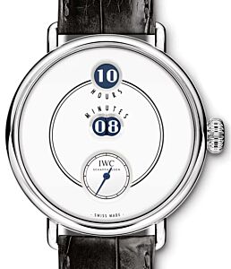IWC Tribute To Pallweber Edition ?150 Years? IW505001 White Platinum Leather 45mm - BRAND NEW