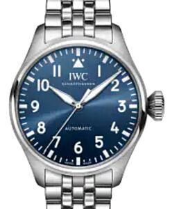 IWC Big Pilot's Watch 43 Automatic Stainless Steel Blue Dial IW329304 - BRAND NEW
