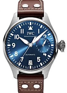 IWC Big Pilot's Watch Edition "Le Petit Prince" Steel Blue Dial Leather Strap IW501002
