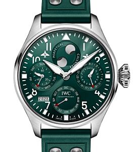 IWC Big Pilot's Watch Perpetual Calendar Ceramic 46.2mm Green Dial IW503608