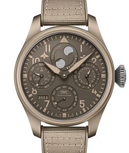IWC Big Pilot's Watch Perpetual Calendar “Mojave Desert” Ceramic 46.5mm Brown Dial IW503004
