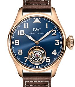 IWC Big Pilot’s Watch Tourbillon Le Petit Prince 43mm Armor Gold® Blue Dial IW329502