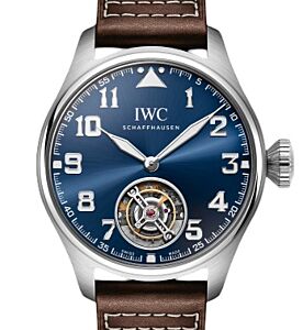 IWC Big Pilot’s Watch Tourbillon Le Petit Prince Platinum 43mm Blue Dial IW329501