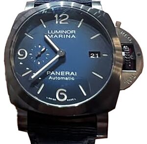 Luminor Marina Steel DLC - Milan 44mm Blue Dial PAM02319