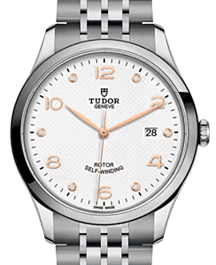 Tudor 1926 Steel 41mm White Diamond - Set Dial M91650-0013 - BRAND NEW