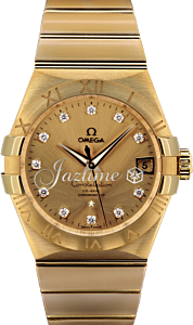 OMEGA 123.50.38.21.58.001 CONSTELLATION CO-AXIAL 38mm YELLOW GOLD - BRAND NEW