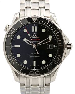 Omega 212.30.41.20.01.003 Seamaster Diver 300M Co-Axial 41mm Black Ceramic Stainless Steel - PRE-OWNED