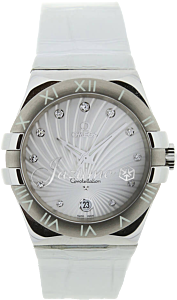 OMEGA 123.13.35.60.52.001 CONSTELLATION QUARTZ 35mm STEEL - BRAND NEW
