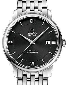 Omega De Ville Prestige 39.5mm Steel Black Dial 424.10.40.20.01.001