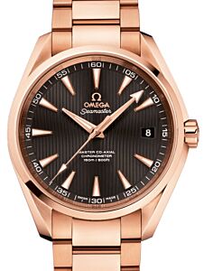 Omega Seamaster Aqua Terra 150M Master Co-Axial Chronometer 41.5mm Red Gold Grey Dial Red Gold Bracelet 231.50.42.21.06.002 - BRAND NEW