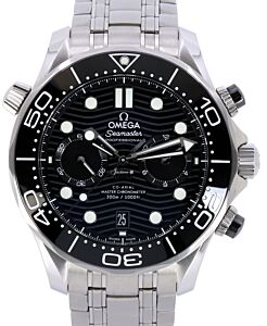 Omega Seamaster Diver 300M 44mm Steel Black Dial  210.32.44.51.01.001 - PRE OWNED