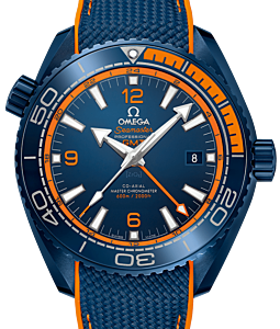 Omega Seamaster Planet Ocean 600M GMT "Big Blue" 45.5mm Ceramic Rubber Strap 215.92.46.22.03.001