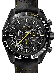 Omega Speedmaster "Dark Side of the Moon" Chronograph 44.25mm Apollo 8 Ceramic Skeleton Dial Leather Strap 311.92.44.30.01.001 - BRAND NEW