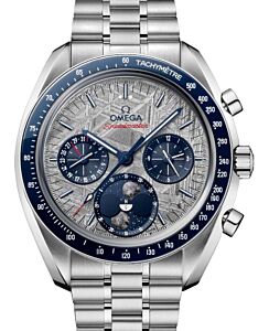 Omega Speedmaster "Meteorite" Moonphase Steel Grey Dial 304.30.43.52.06.001