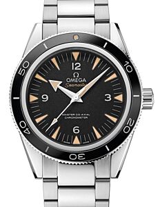 Omega Seamaster 300 Master Co-Axial Chronometer 41mm Stainless Steel Black Dial Bracelet 233.30.41.21.01.001 - BRAND NEW
