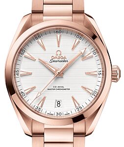 Omega Seamaster Aqua Terra 150M Sedna? Gold Silver Dial & Gold Bracelet 41mm 220.50.41.21.02.001 - BRAND NEW