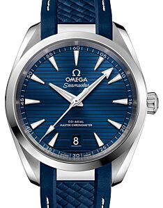 Omega Seamaster Aqua Terra 150M Stainless Steel Blue Dial & Rubber Strap 38mm 220.12.38.20.03.001 - BRAND NEW