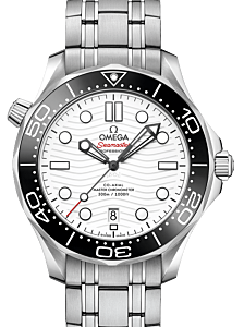 Omega Seamaster Diver 300m 42mm Steel White Dial 210.30.42.20.04.001