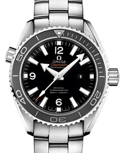 Omega Seamaster Planet Ocean 600M Co-Axial Chronometer 37.5mm Stainless Steel Ceramic Bezel Black Dial Steel Bracelet 232.30.38.20.01.001 - BRAND NEW