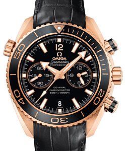 Omega Seamaster Planet Ocean 600M Chronograph 45.5mm Red Gold Black Dial 232.63.46.51.01.001