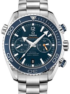 Omega Seamaster Planet Ocean 600M Co-Axial Chronometer Chronograph 45.5mm Titanium Ceramic Bezel Blue Dial Titanium Bracelet 232.90.46.51.03.001 - BRAND NEW