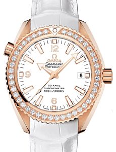 Omega Seamaster Planet Ocean 600M 42mm Red Gold/Diamond White Dial 232.58.42.21.04.001