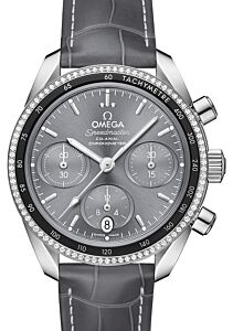 Omega Speedmaster 38 Co-Axial Chronograph Steel Grey Dial 324.38.38.50.06.001 - BRAND NEW