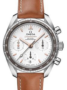 Omega Speedmaster 38 Co-Axial Chronograph Steel Silver Dial 324.32.38.50.02.001 - BRAND NEW