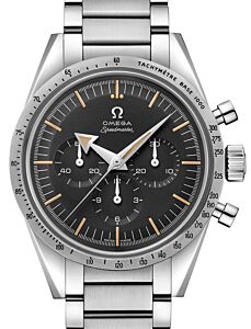 Omega Speedmaster '57 Chronograph 38.6mm "The 1957 Trilogy" Black Dial Stainless Steel Bracelet 311.10.39.30.01.001 - BRAND NEW