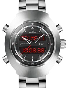 Omega Speedmaster Instruments Spacemaster Z-33 Chronograph 43x53mm Titanium Black Dial Bracelet 325.90.43.79.01.001 - BRAND NEW