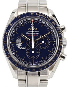 Omega Speedmaster Heritage Anniversary Limited Series Chronograph 42mm Stainless Steel Ceramic Bezel Blue Dial Steel Bracelet 311.30.42.30.03.001 - PRE-OWNED