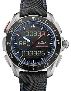 Omega Speedmaster Instruments X?33 Regatta "ETNZ Limited Edition" Chronograph 45mm Titanium Black Dial Nylon Fabric Strap 318.92.45.79.01.001 - BRAND NEW