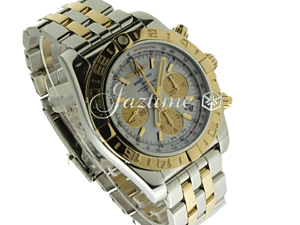 BREITLING CB042012|A739|375C CHRONOMAT 44MM GMT 18K ROSE GOLD STAINLESS STEEL BRAND NEW