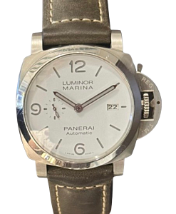 Panerai Luminor Marina Steel 44mm White Dial PAM01314