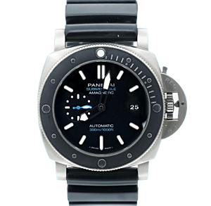 Panerai Submersible Amagnetic Titanium 47mm Black Dial PAM01389