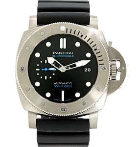 Panerai Submersible Titanium 47mm Black Dial PAM02305