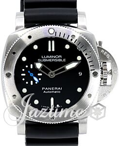 Panerai Submersible Stainless Steel 42mm Black Dial PAM00682 - PRE-OWNED