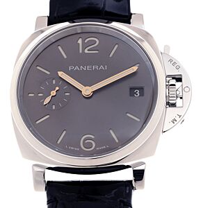 Panerai Luminor Due Steel 38mm Anthracite Grey Dial PAM01247