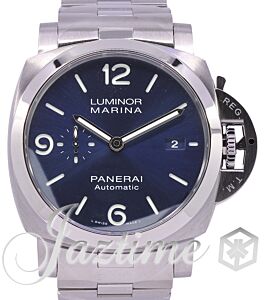 Panerai Luminor Marina Specchio Blu Steel 44mm Blue Dial PAM01316
