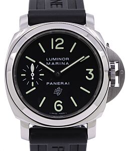 Panerai Luminor Marina Stainless Steel 44 mm Black Dial PAM1005 - PRE-OWNED