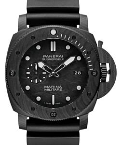 Panerai Submersible Marina Militare Carbotech 47mm Black Dial PAM02979