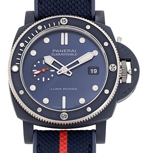 Panerai Submersible QuarantaQuattro Luna Rossa Ti-Ceramitech 44mm Blue Dial PAM01466