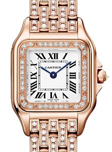 Panthere de Cartier Small Quartz Rose Gold/Diamonds WJPN0061